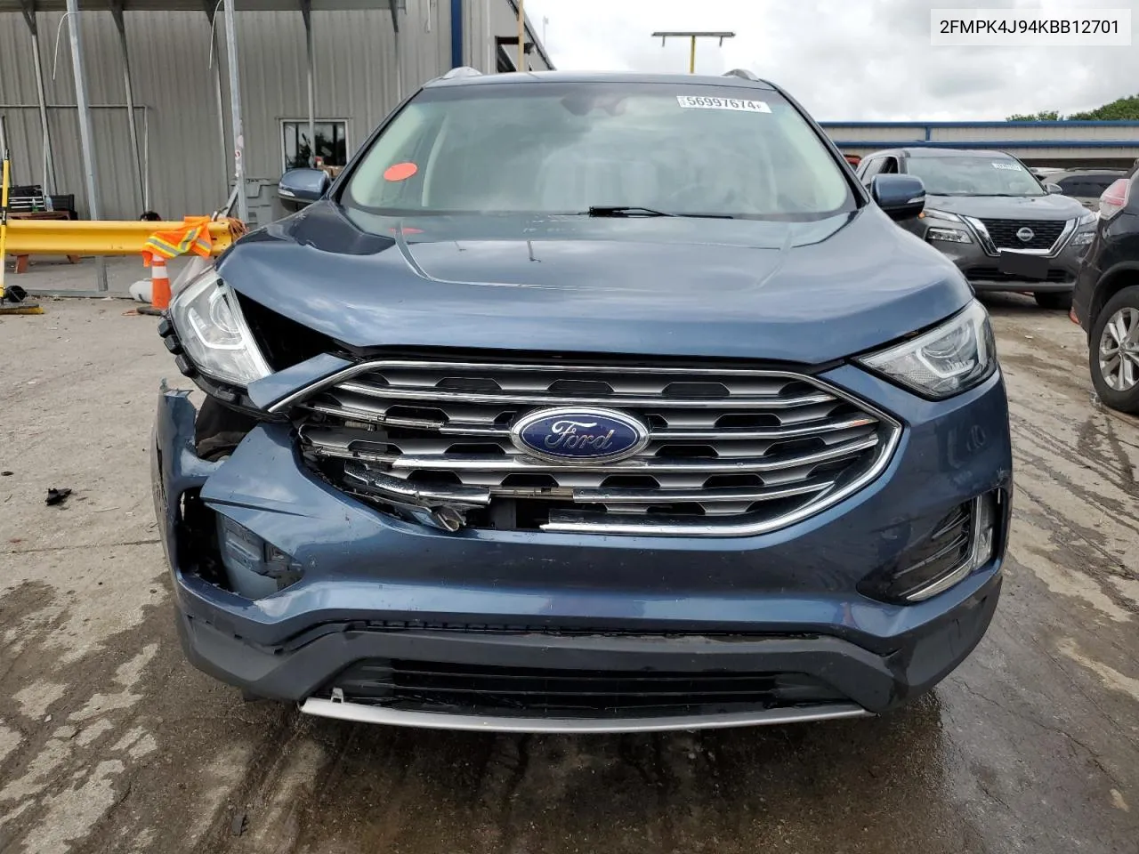 2FMPK4J94KBB12701 2019 Ford Edge Sel