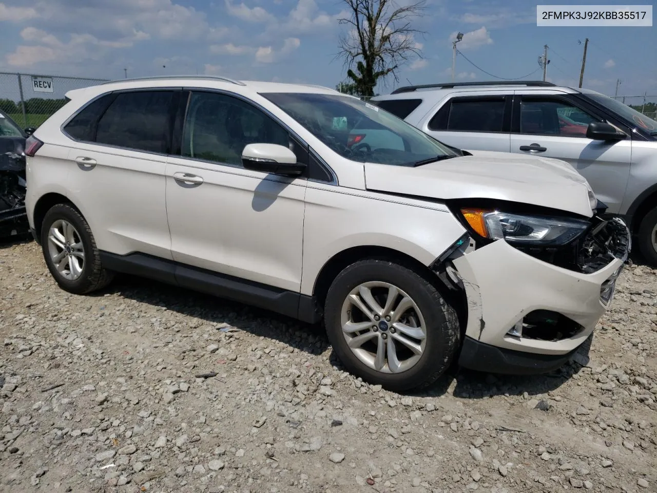 2FMPK3J92KBB35517 2019 Ford Edge Sel