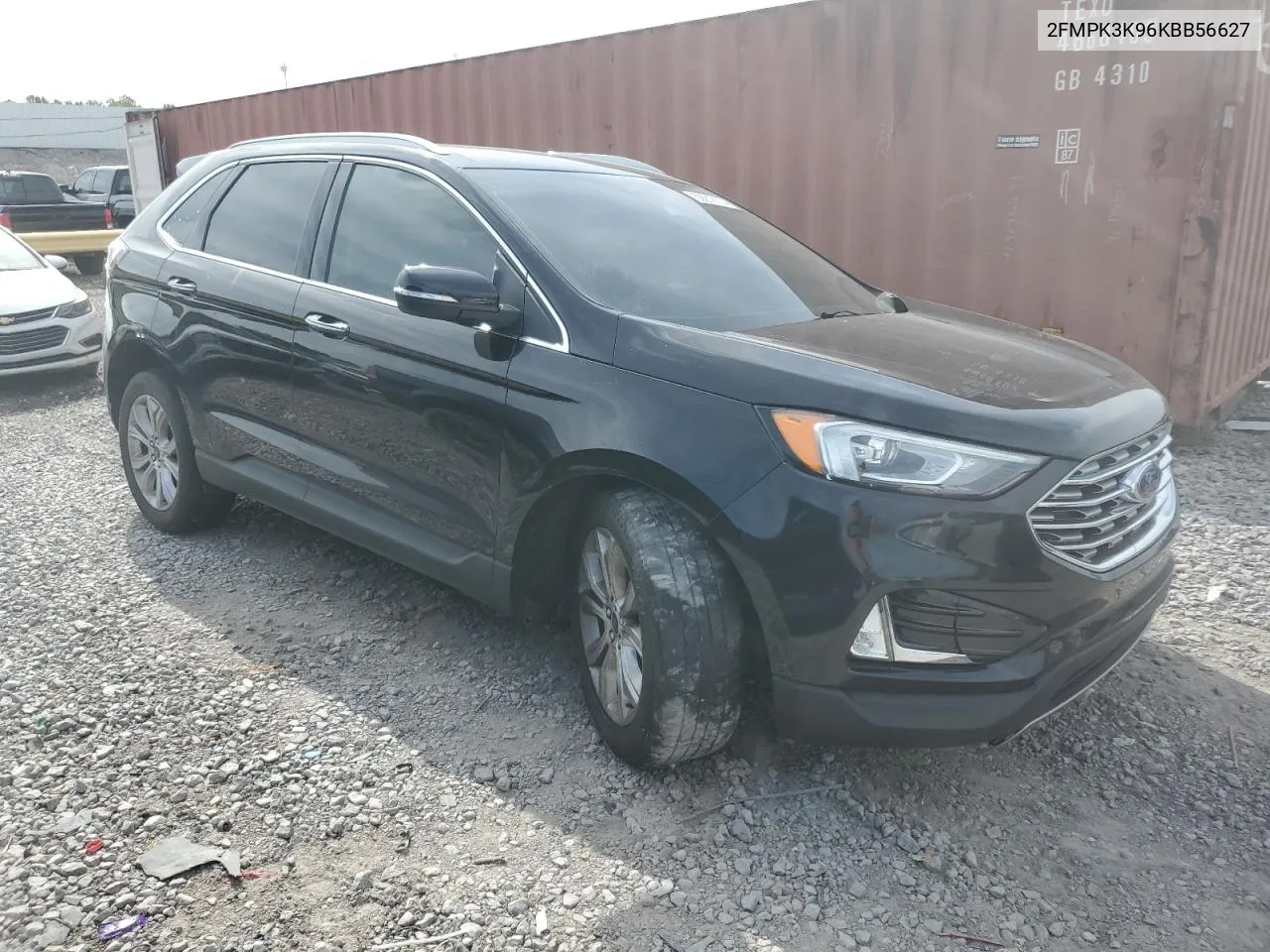 2019 Ford Edge Titanium VIN: 2FMPK3K96KBB56627 Lot: 59919114