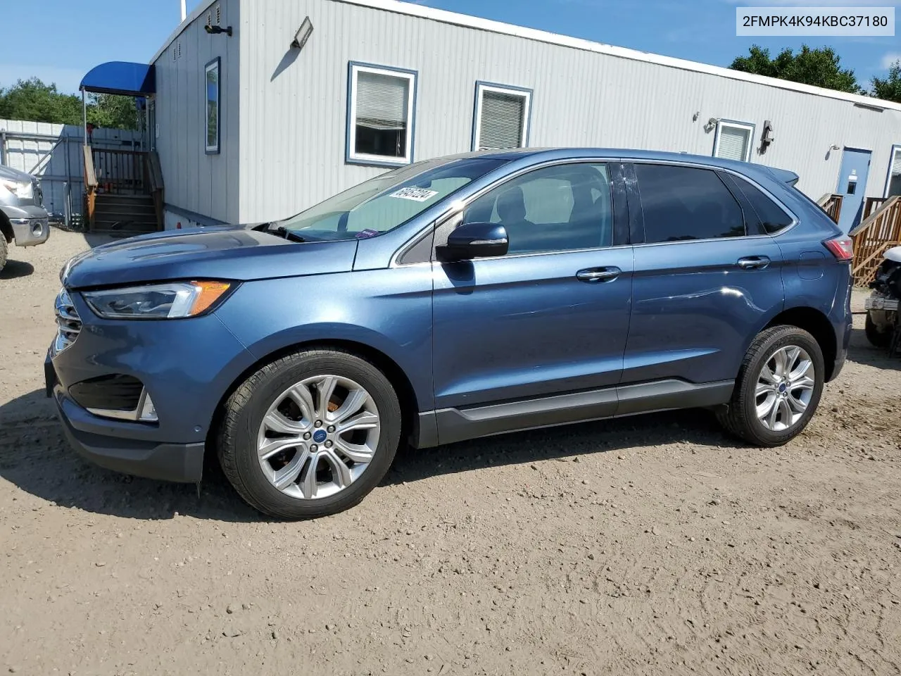 2FMPK4K94KBC37180 2019 Ford Edge Titanium