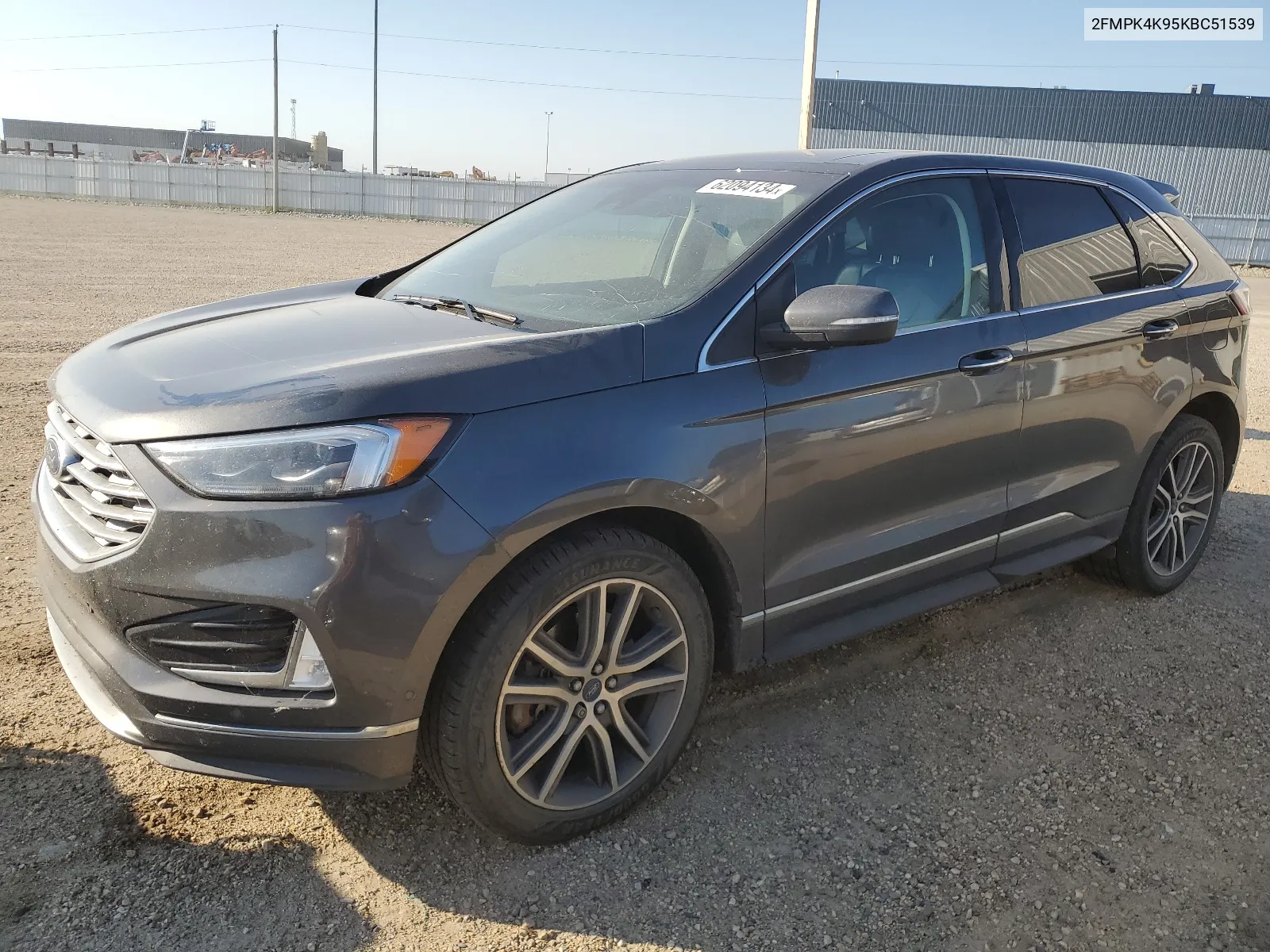 2FMPK4K95KBC51539 2019 Ford Edge Titanium