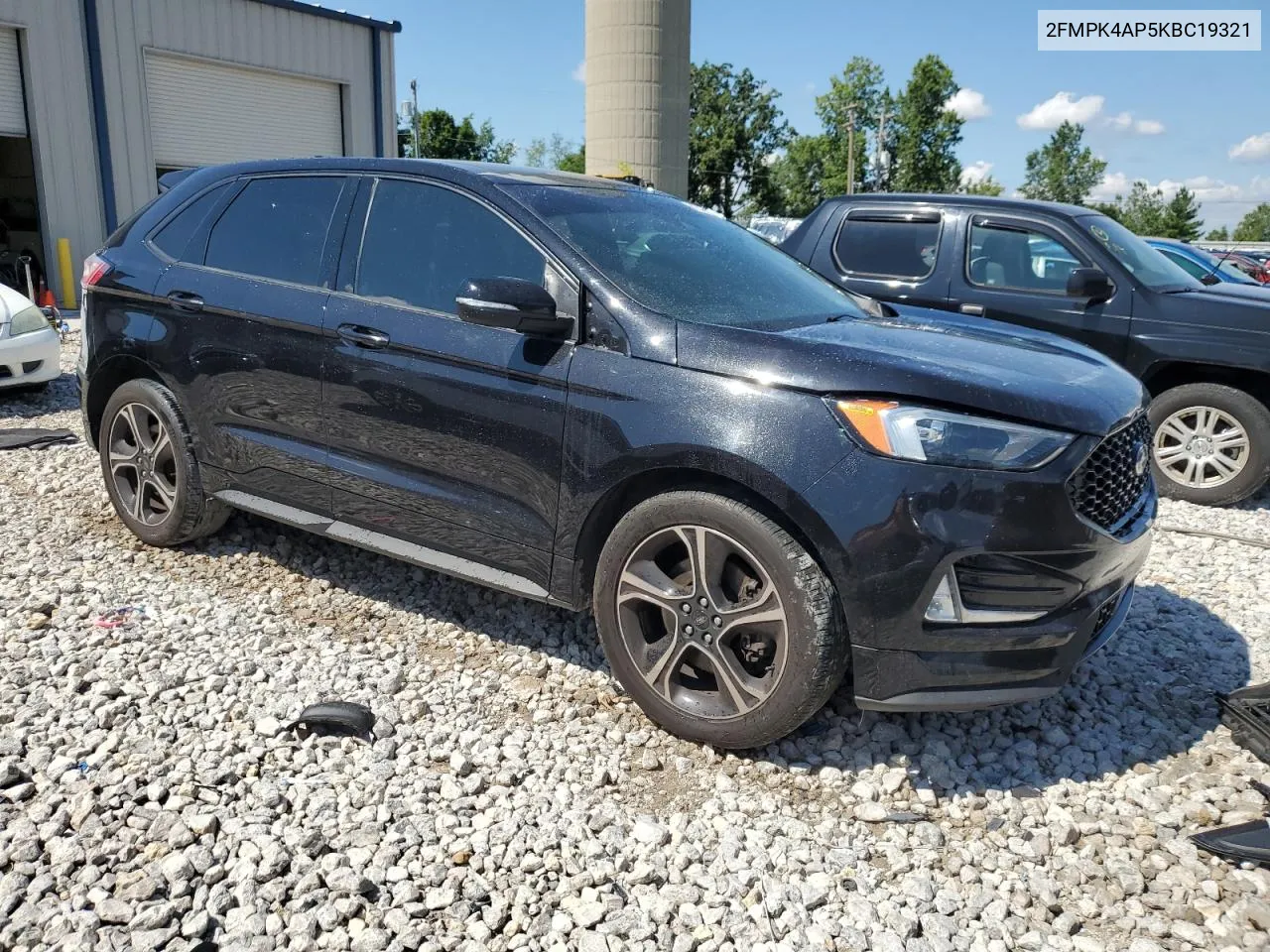 2019 Ford Edge St VIN: 2FMPK4AP5KBC19321 Lot: 62555864