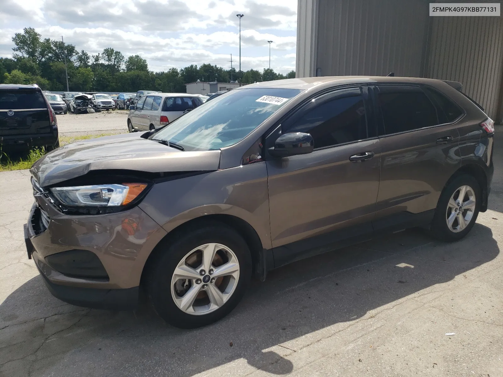 2019 Ford Edge Se VIN: 2FMPK4G97KBB77131 Lot: 63010744