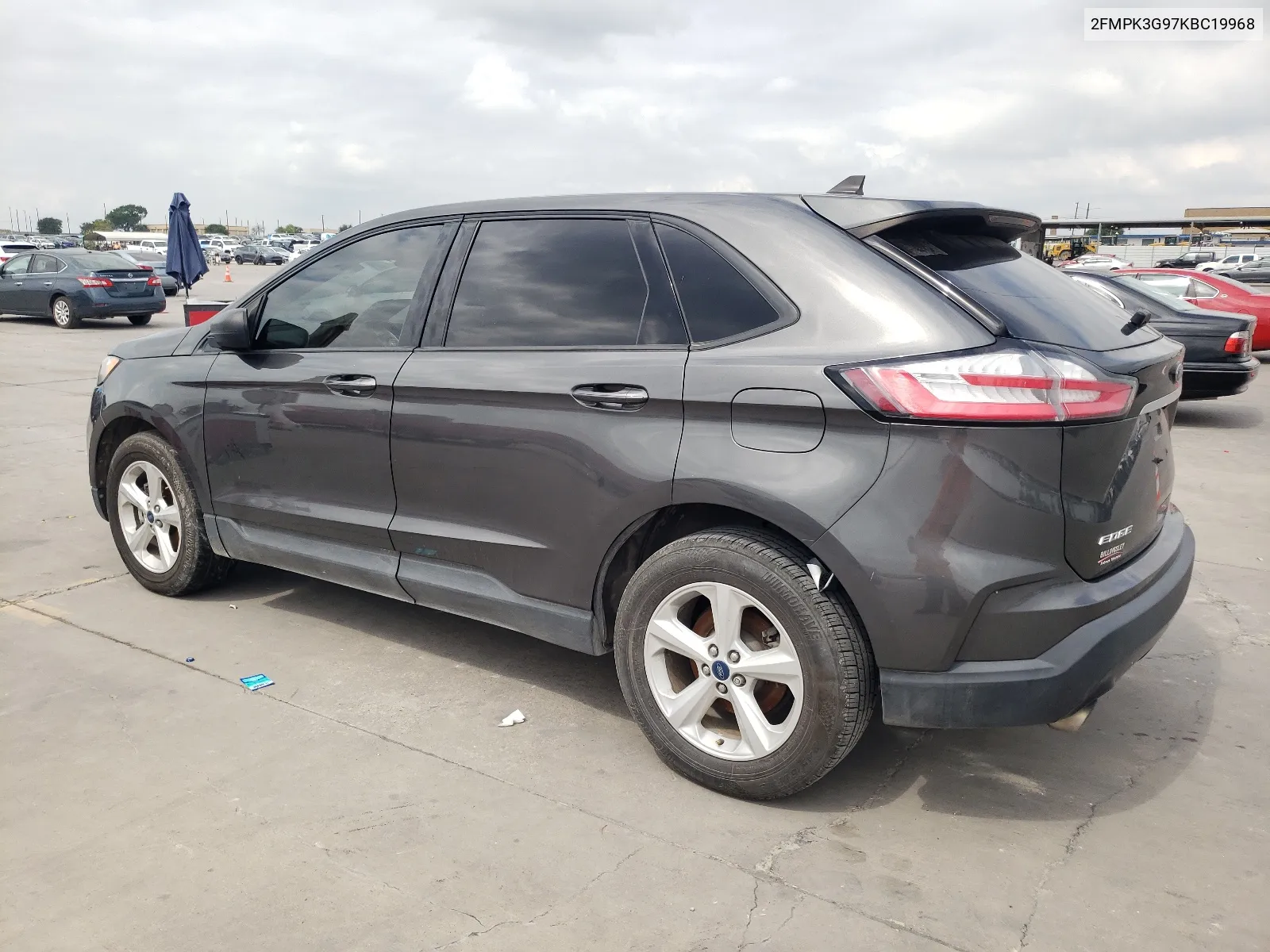 2FMPK3G97KBC19968 2019 Ford Edge Se