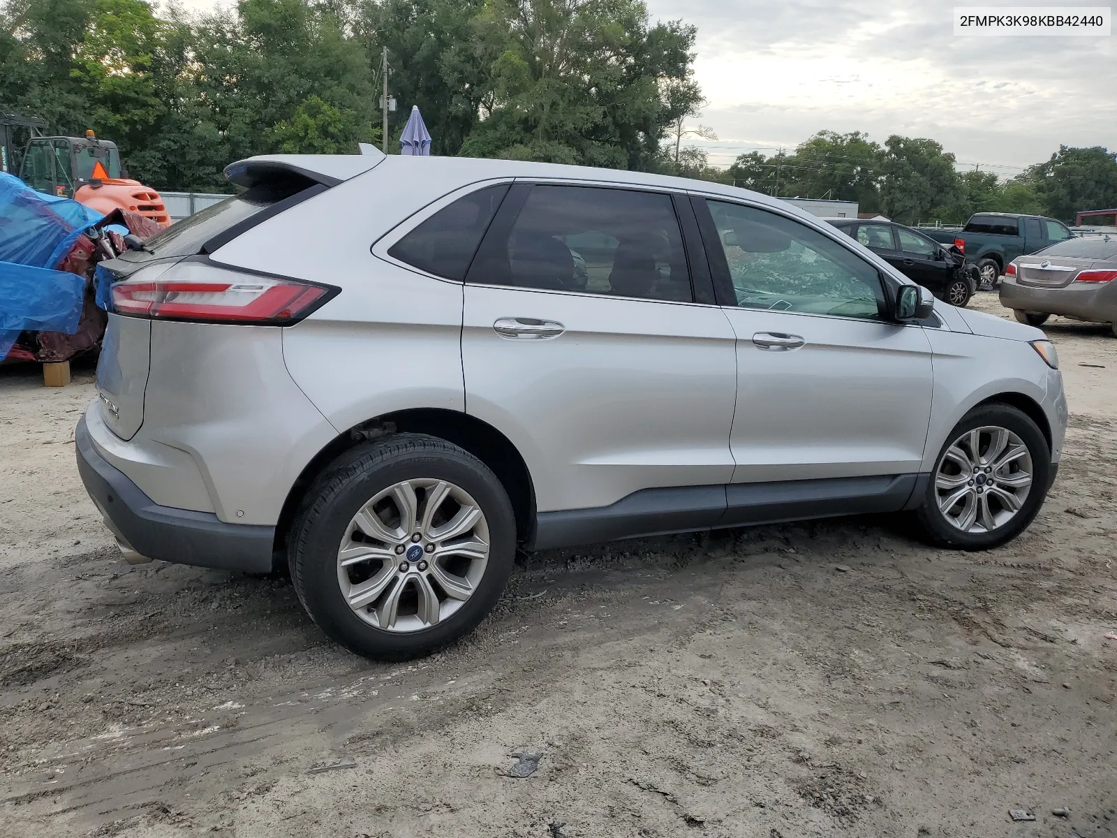 2019 Ford Edge Titanium VIN: 2FMPK3K98KBB42440 Lot: 64811884