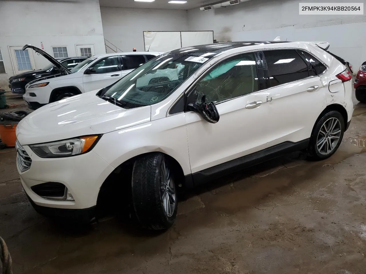 2019 Ford Edge Titanium VIN: 2FMPK3K94KBB20564 Lot: 65269194