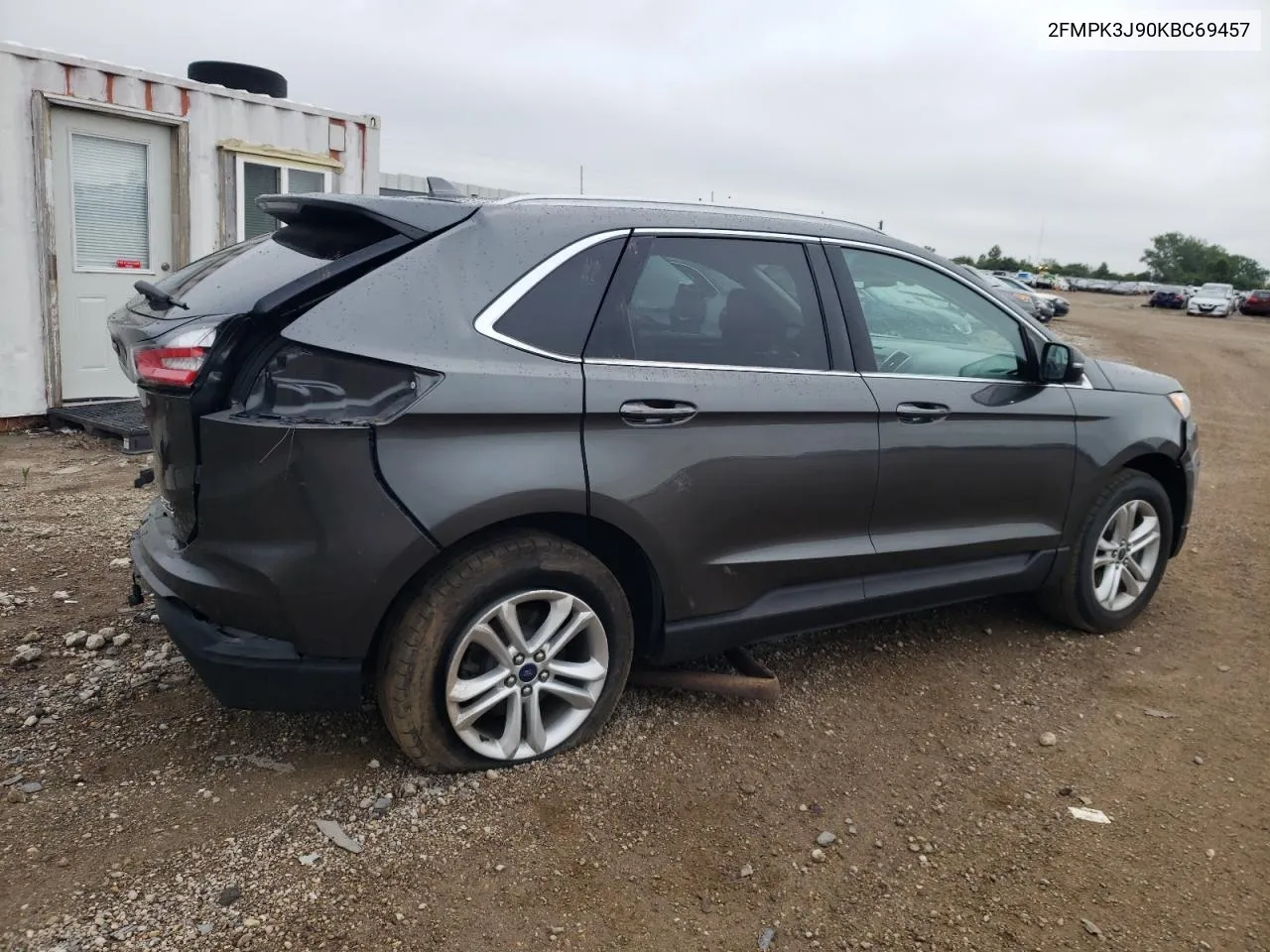 2019 Ford Edge Sel VIN: 2FMPK3J90KBC69457 Lot: 65383364