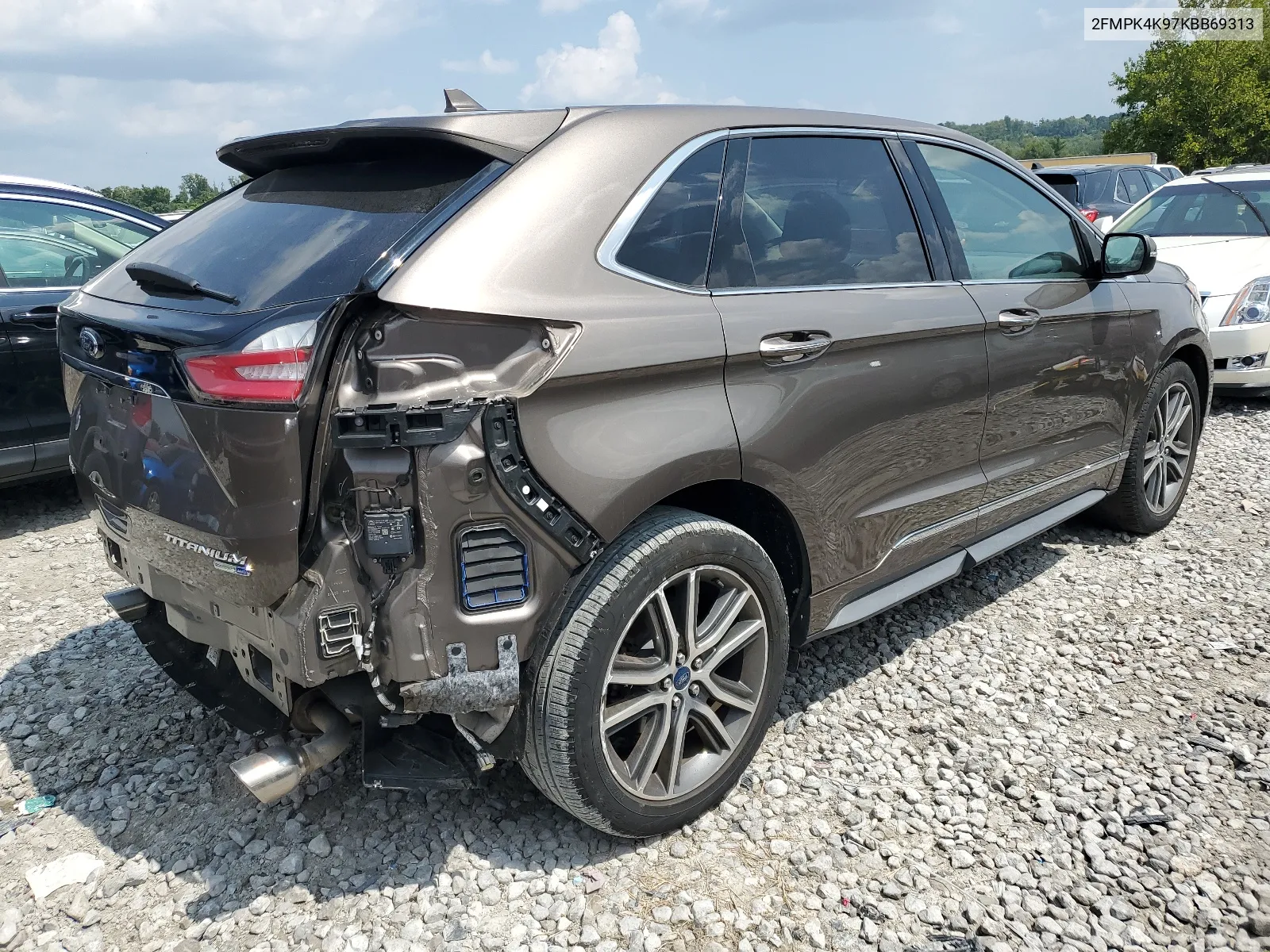 2FMPK4K97KBB69313 2019 Ford Edge Titanium