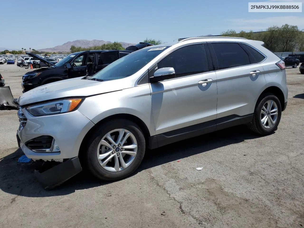 2019 Ford Edge Sel VIN: 2FMPK3J99KBB88506 Lot: 66897994