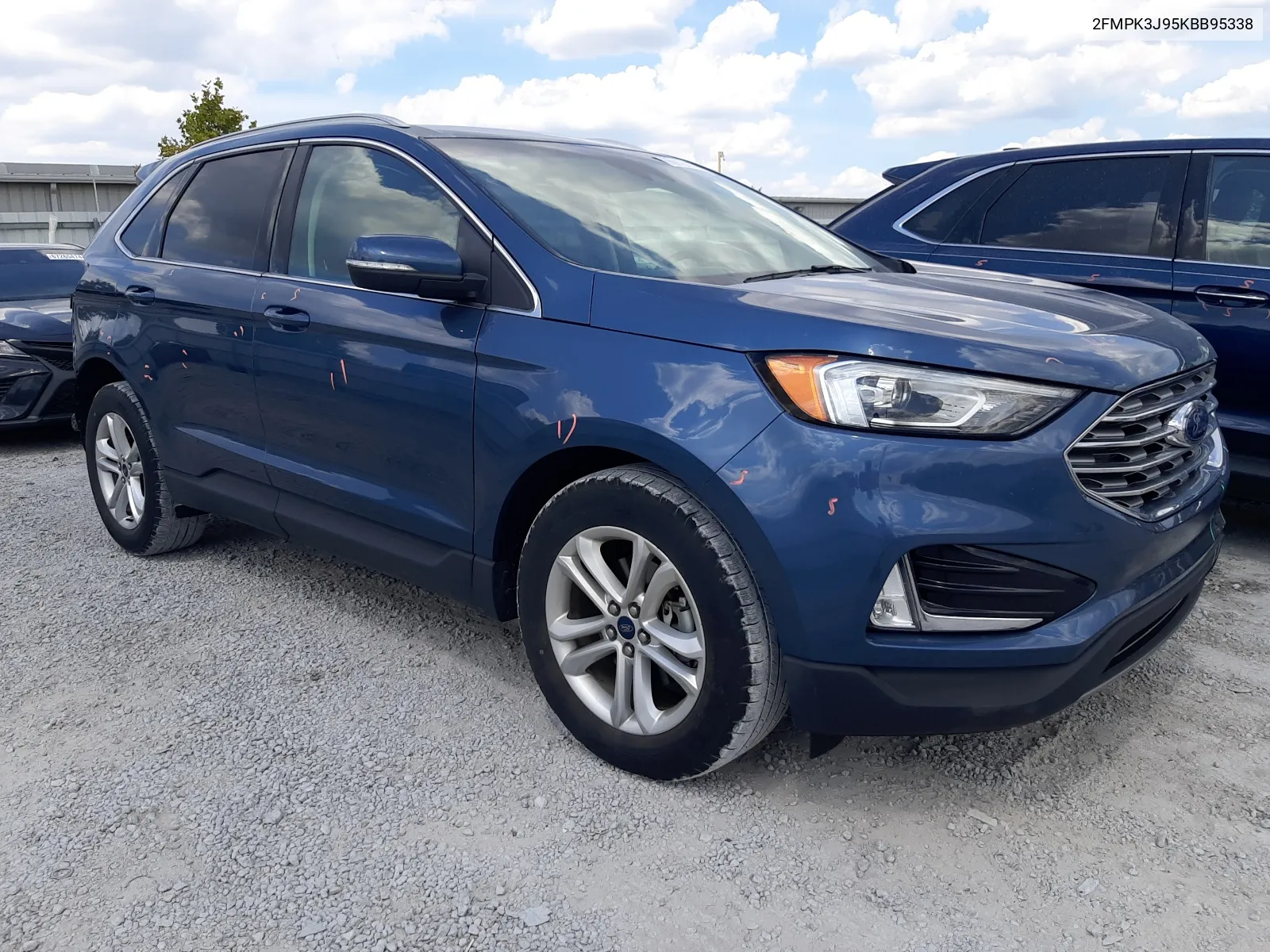 2019 Ford Edge Sel VIN: 2FMPK3J95KBB95338 Lot: 66918604