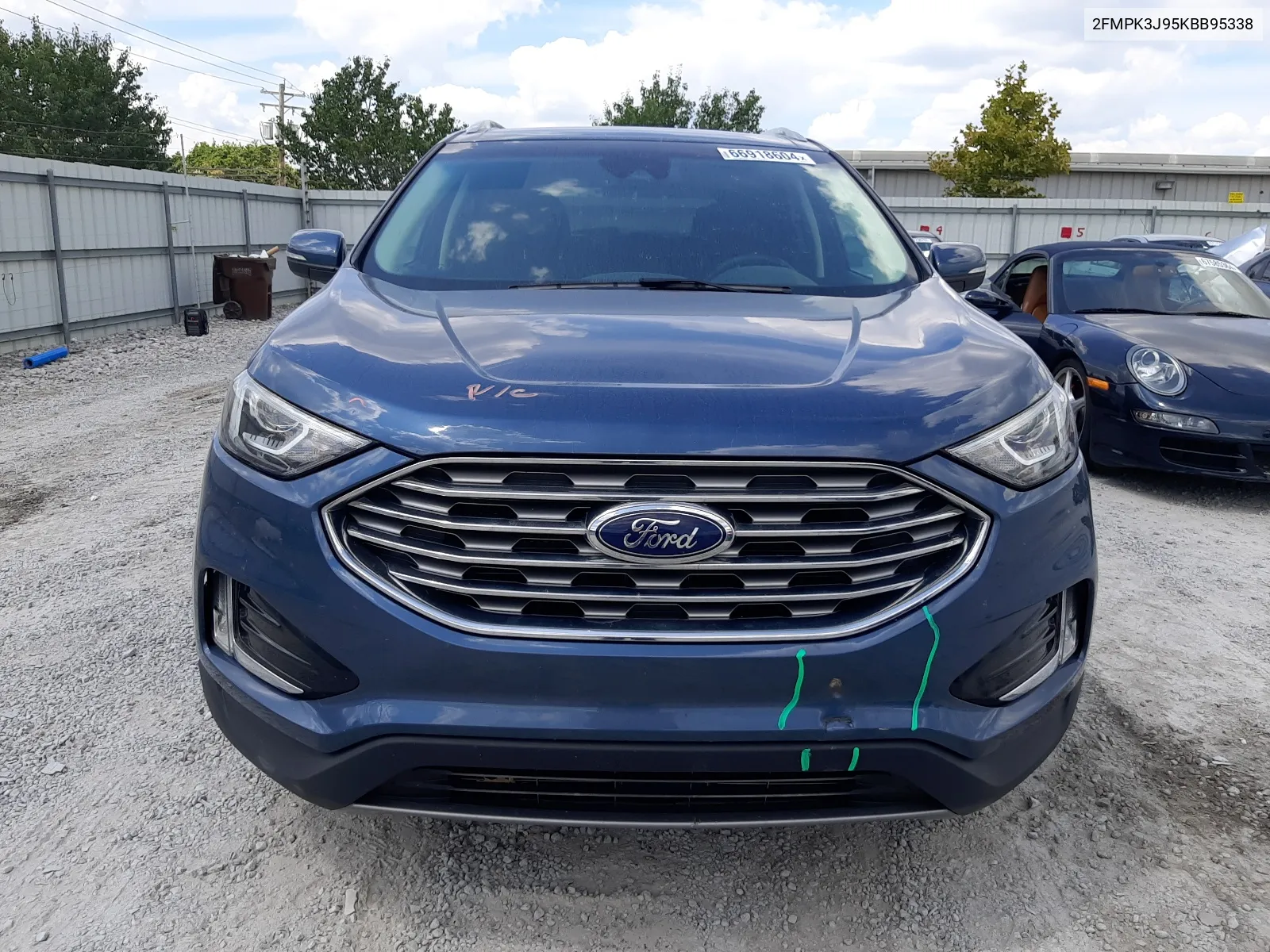 2019 Ford Edge Sel VIN: 2FMPK3J95KBB95338 Lot: 66918604