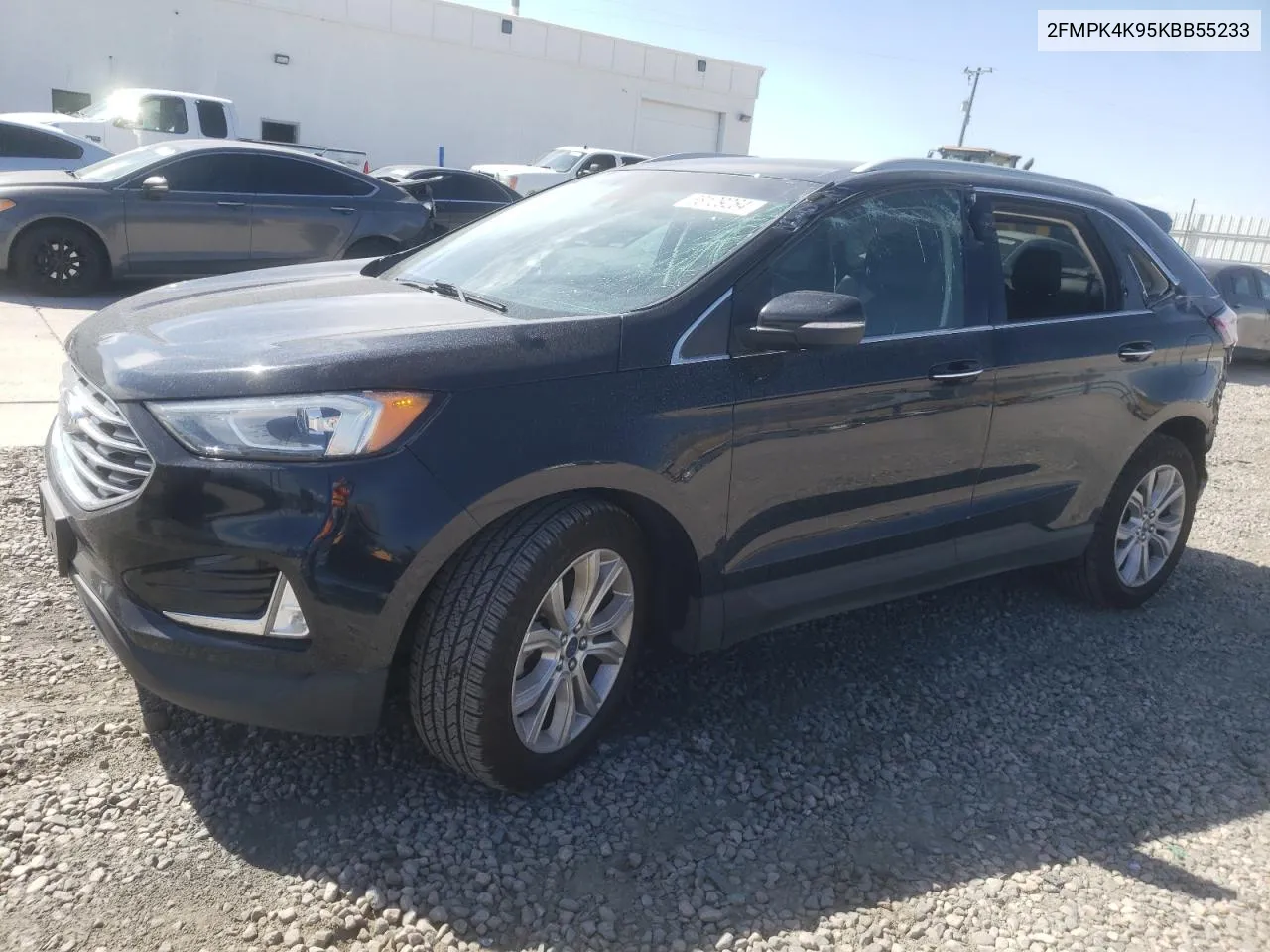 2019 Ford Edge Titanium VIN: 2FMPK4K95KBB55233 Lot: 68109264