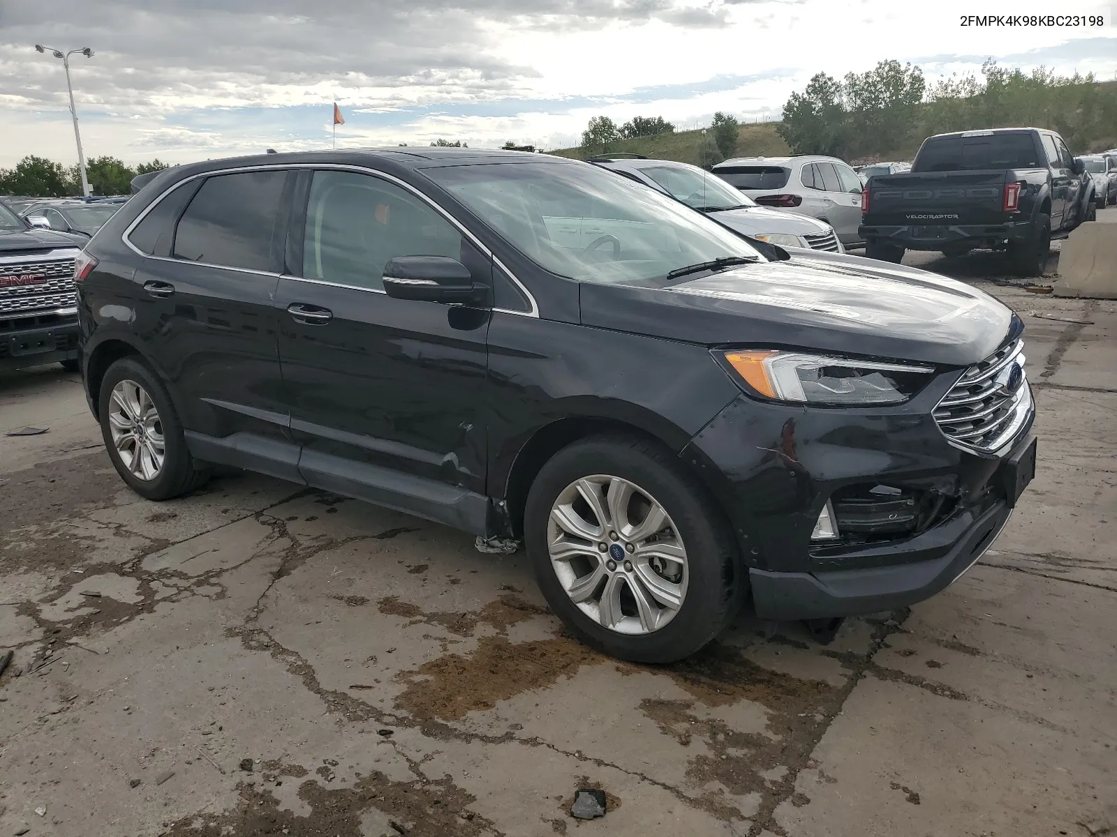 2019 Ford Edge Titanium VIN: 2FMPK4K98KBC23198 Lot: 68144134