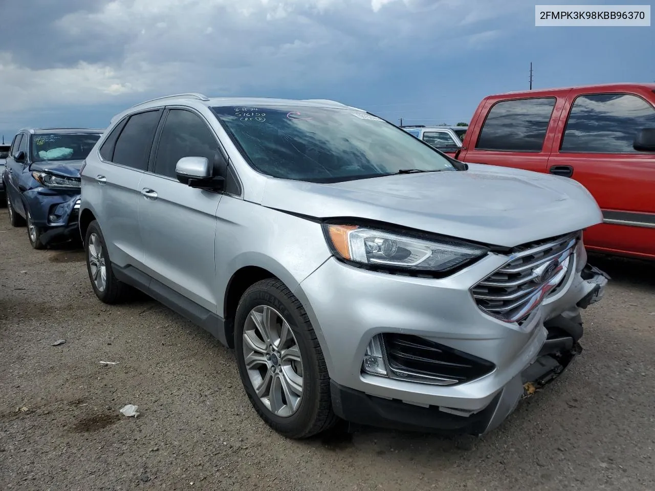 2FMPK3K98KBB96370 2019 Ford Edge Titanium