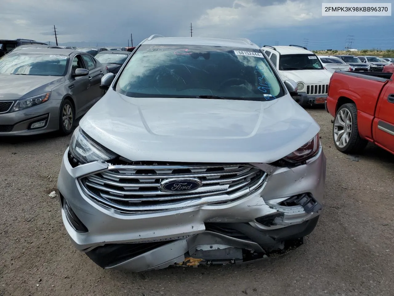 2FMPK3K98KBB96370 2019 Ford Edge Titanium