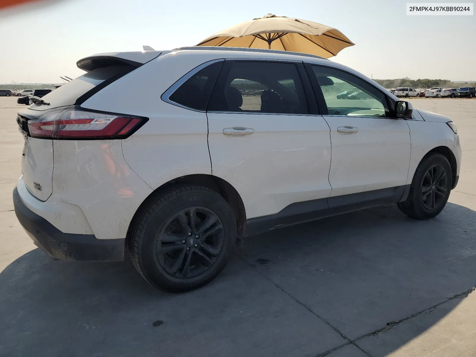 2FMPK4J97KBB90244 2019 Ford Edge Sel