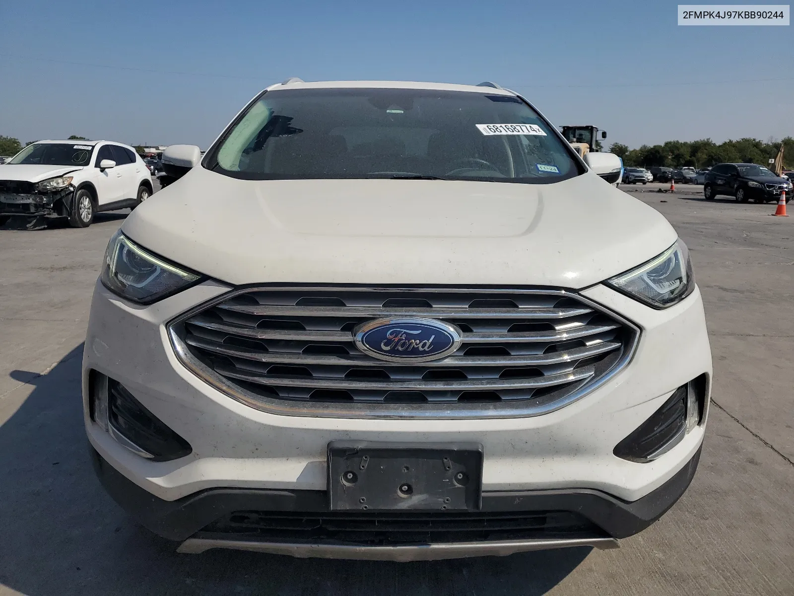 2FMPK4J97KBB90244 2019 Ford Edge Sel