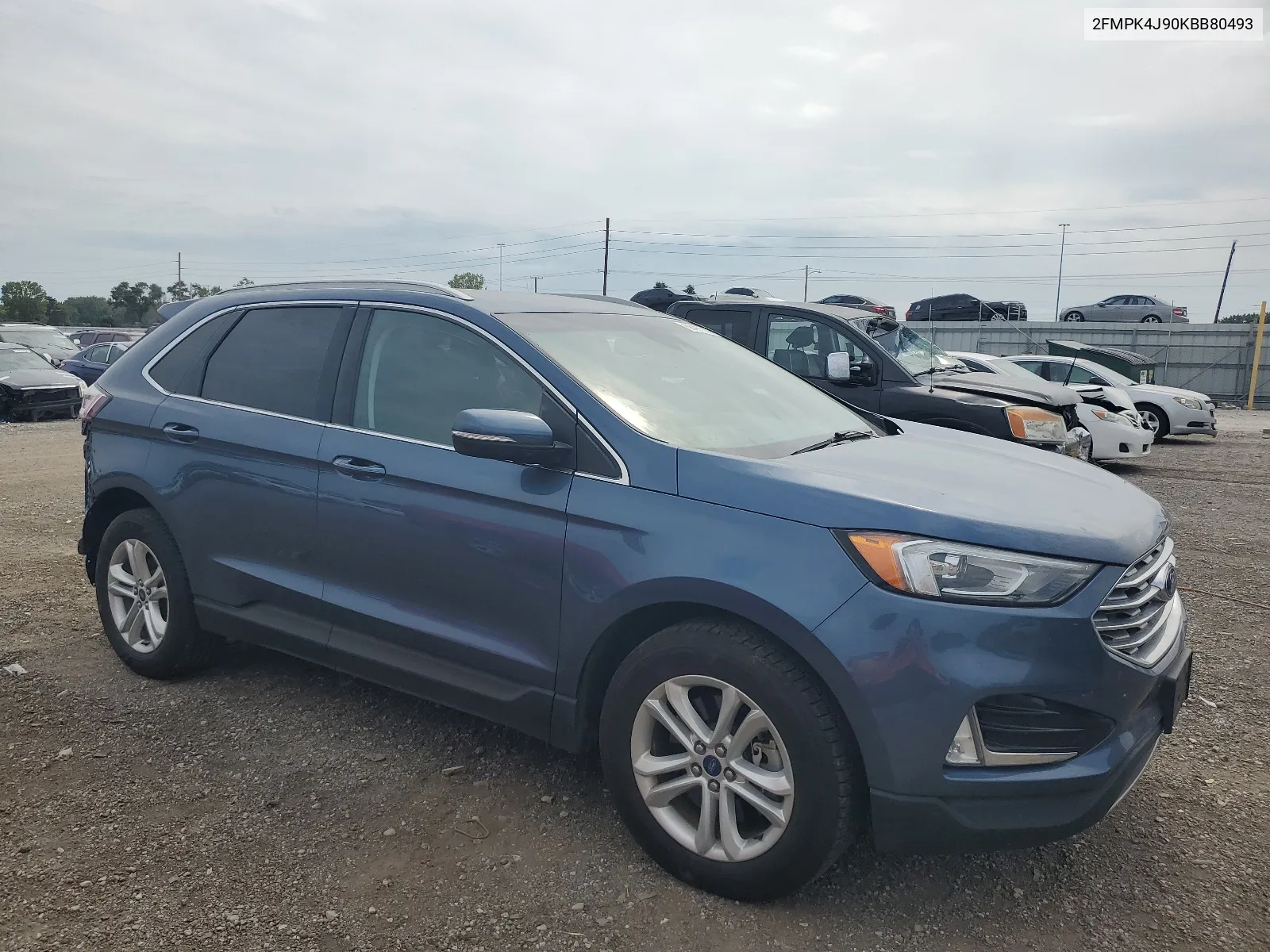 2019 Ford Edge Sel VIN: 2FMPK4J90KBB80493 Lot: 68497114