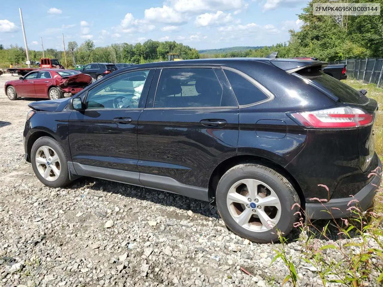 2019 Ford Edge Se VIN: 2FMPK4G95KBC03144 Lot: 68921524