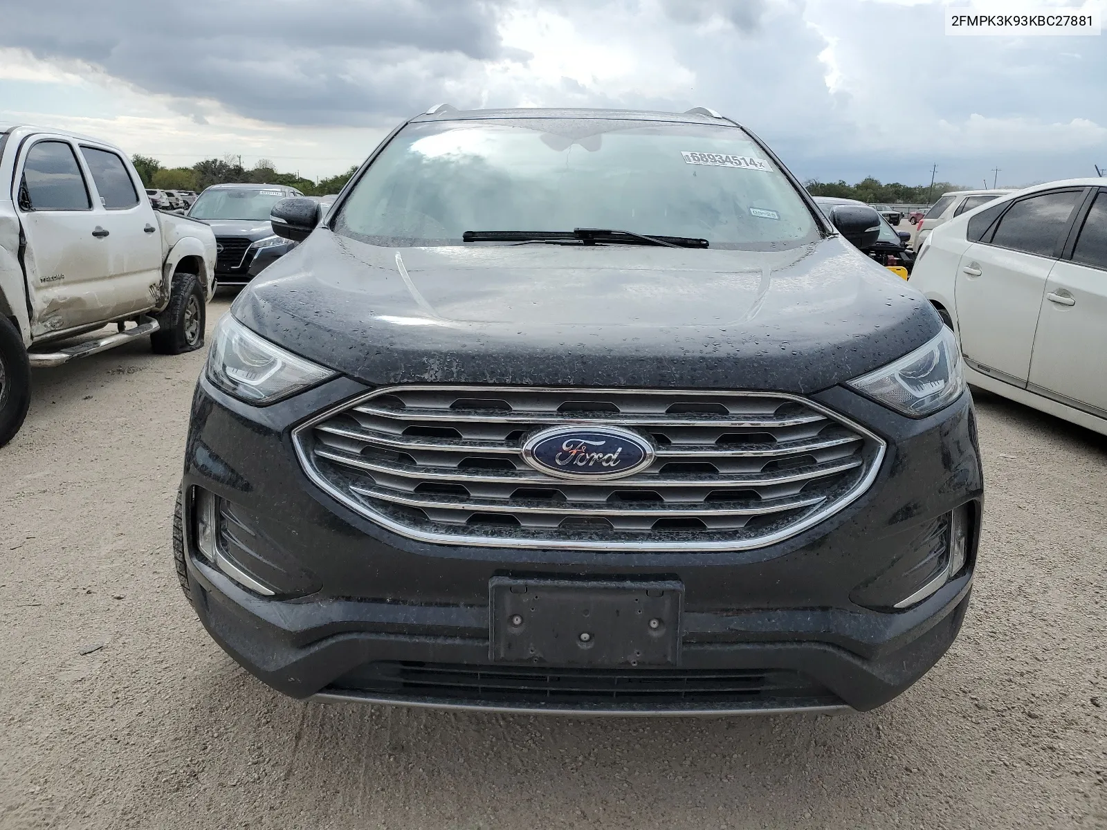 2019 Ford Edge Titanium VIN: 2FMPK3K93KBC27881 Lot: 68934514