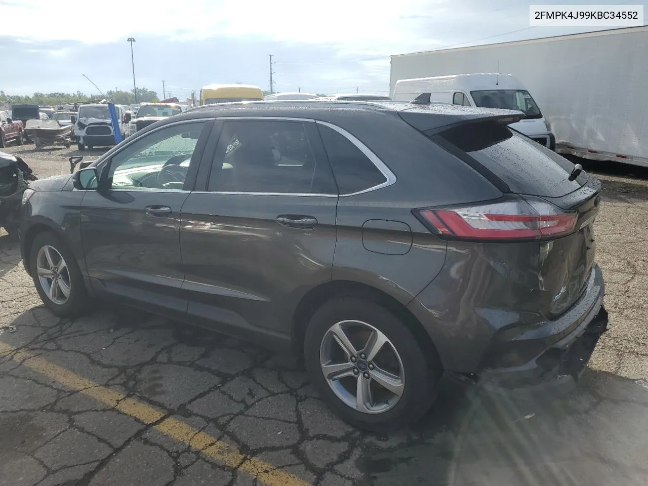 2019 Ford Edge Sel VIN: 2FMPK4J99KBC34552 Lot: 69222084