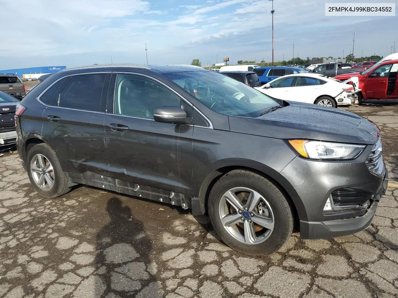 2FMPK4J99KBC34552 2019 Ford Edge Sel