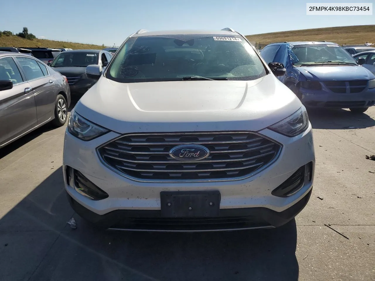 2019 Ford Edge Titanium VIN: 2FMPK4K98KBC73454 Lot: 69691214