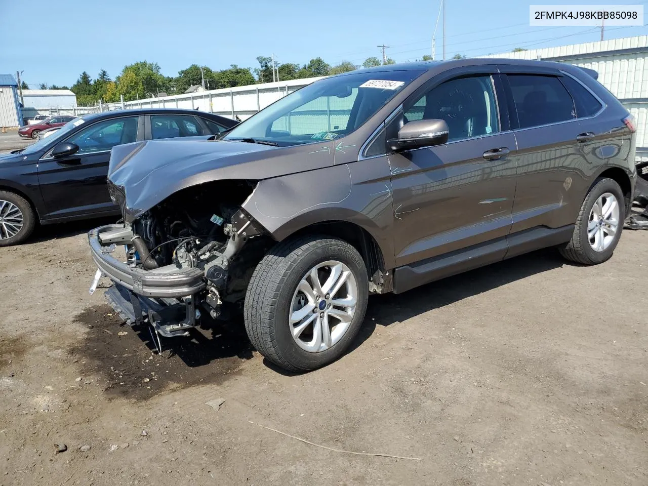 2019 Ford Edge Sel VIN: 2FMPK4J98KBB85098 Lot: 69727054