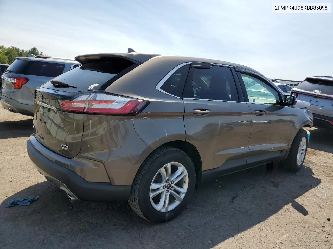 2019 Ford Edge Sel VIN: 2FMPK4J98KBB85098 Lot: 69727054