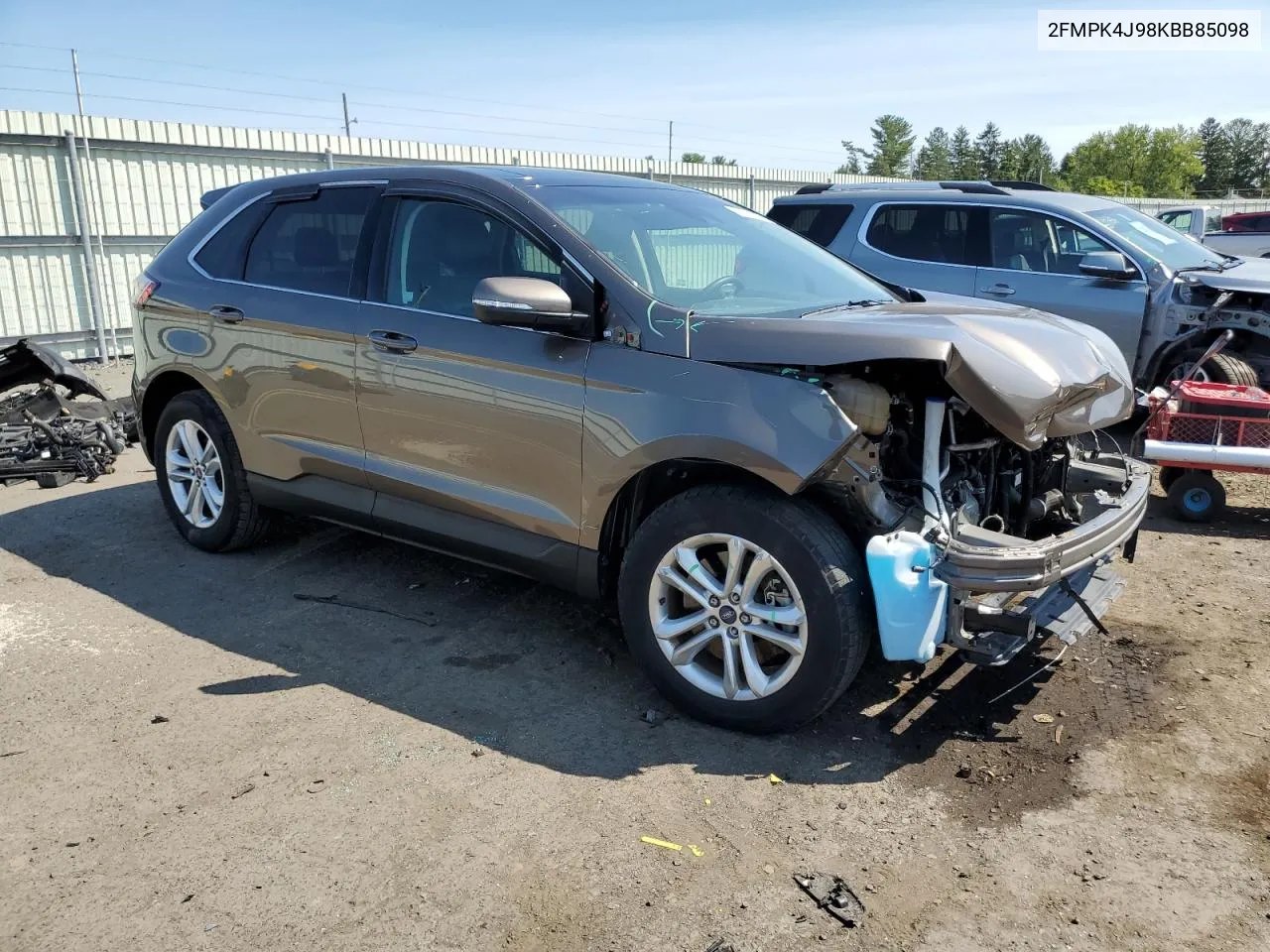 2019 Ford Edge Sel VIN: 2FMPK4J98KBB85098 Lot: 69727054