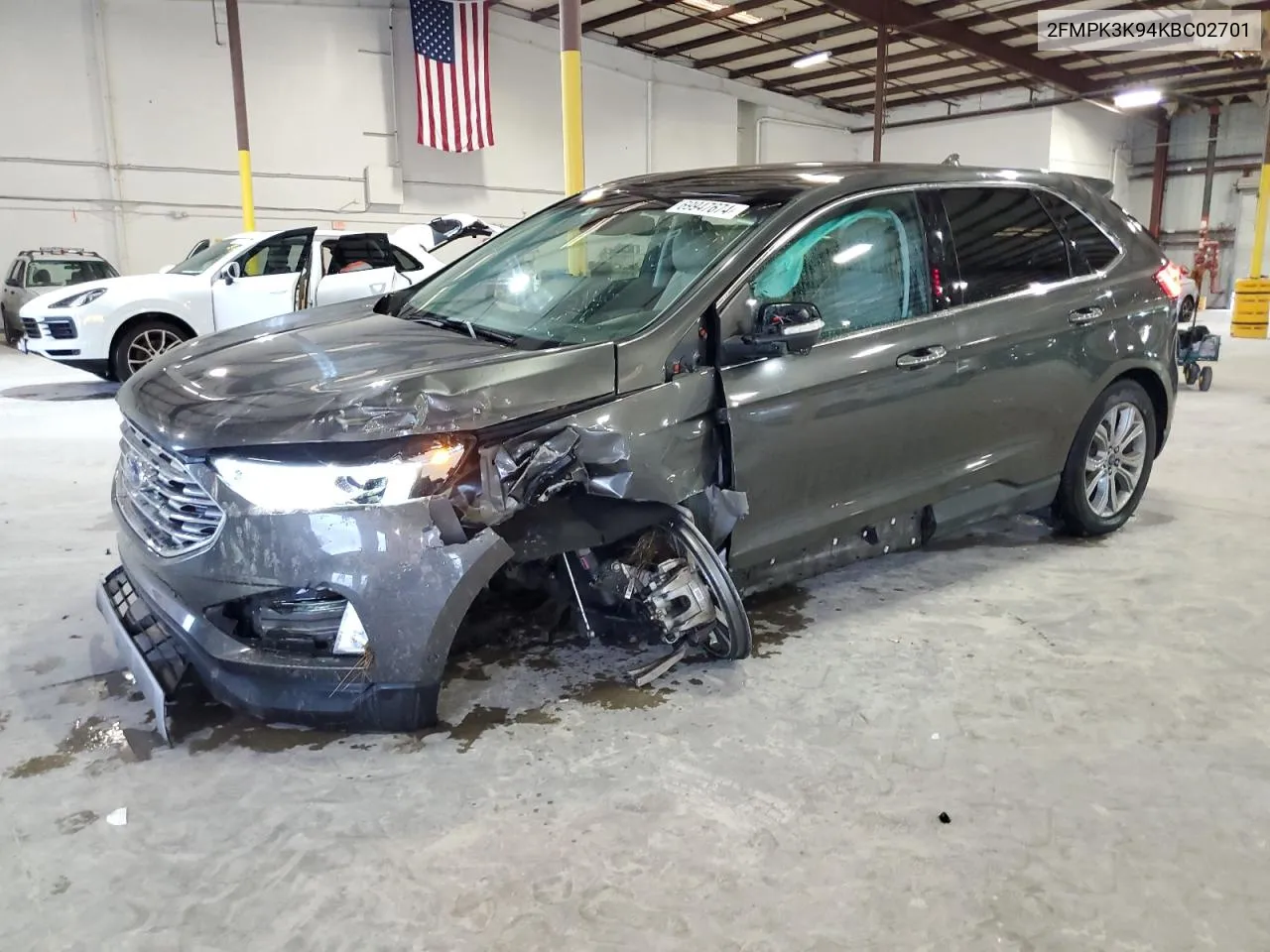 2FMPK3K94KBC02701 2019 Ford Edge Titanium