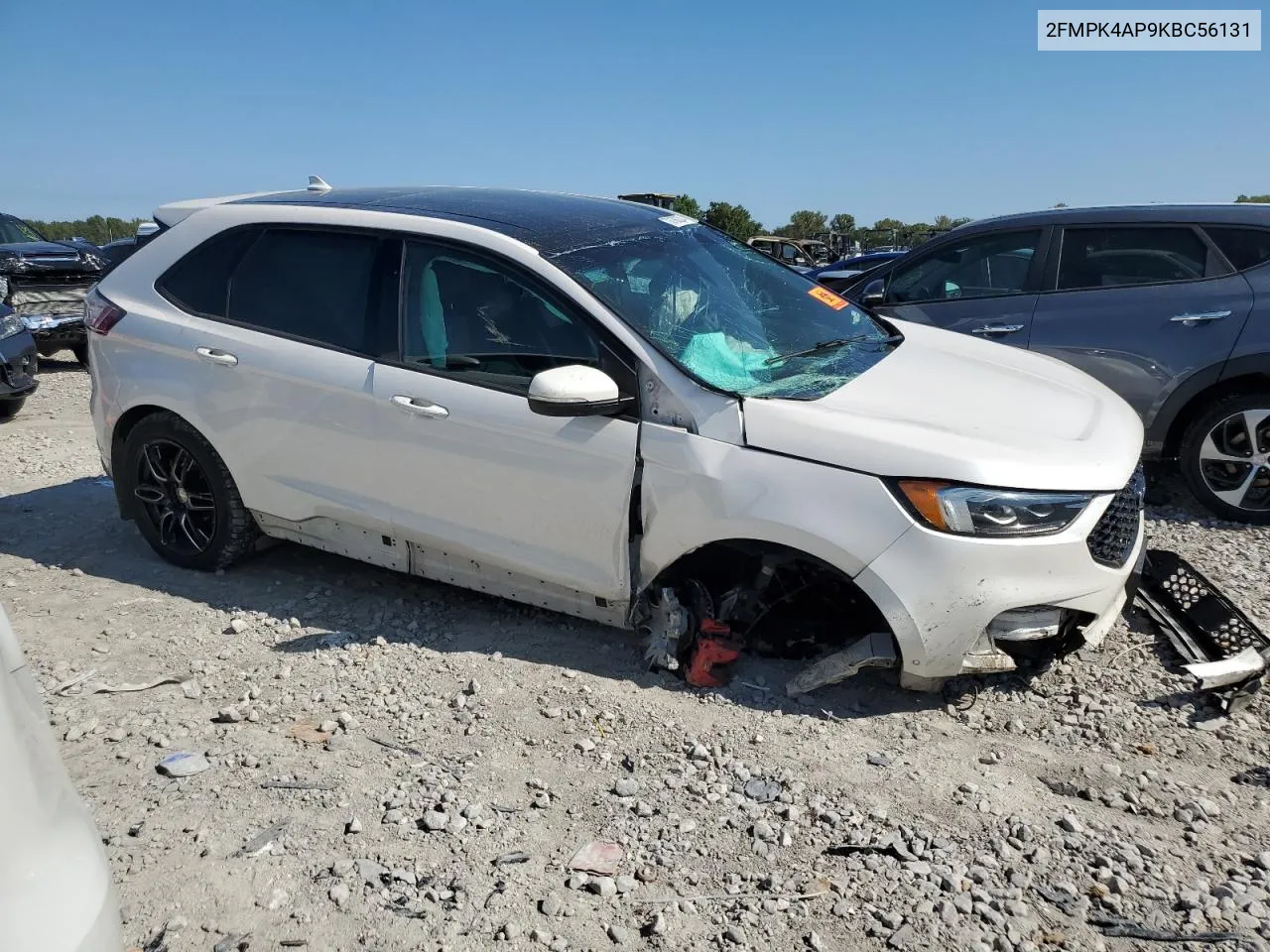 2019 Ford Edge St VIN: 2FMPK4AP9KBC56131 Lot: 70186224