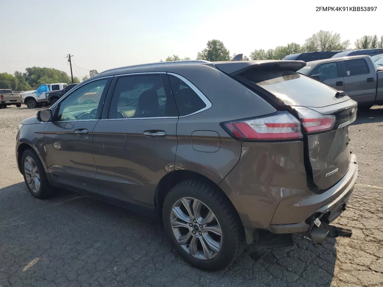 2FMPK4K91KBB53897 2019 Ford Edge Titanium