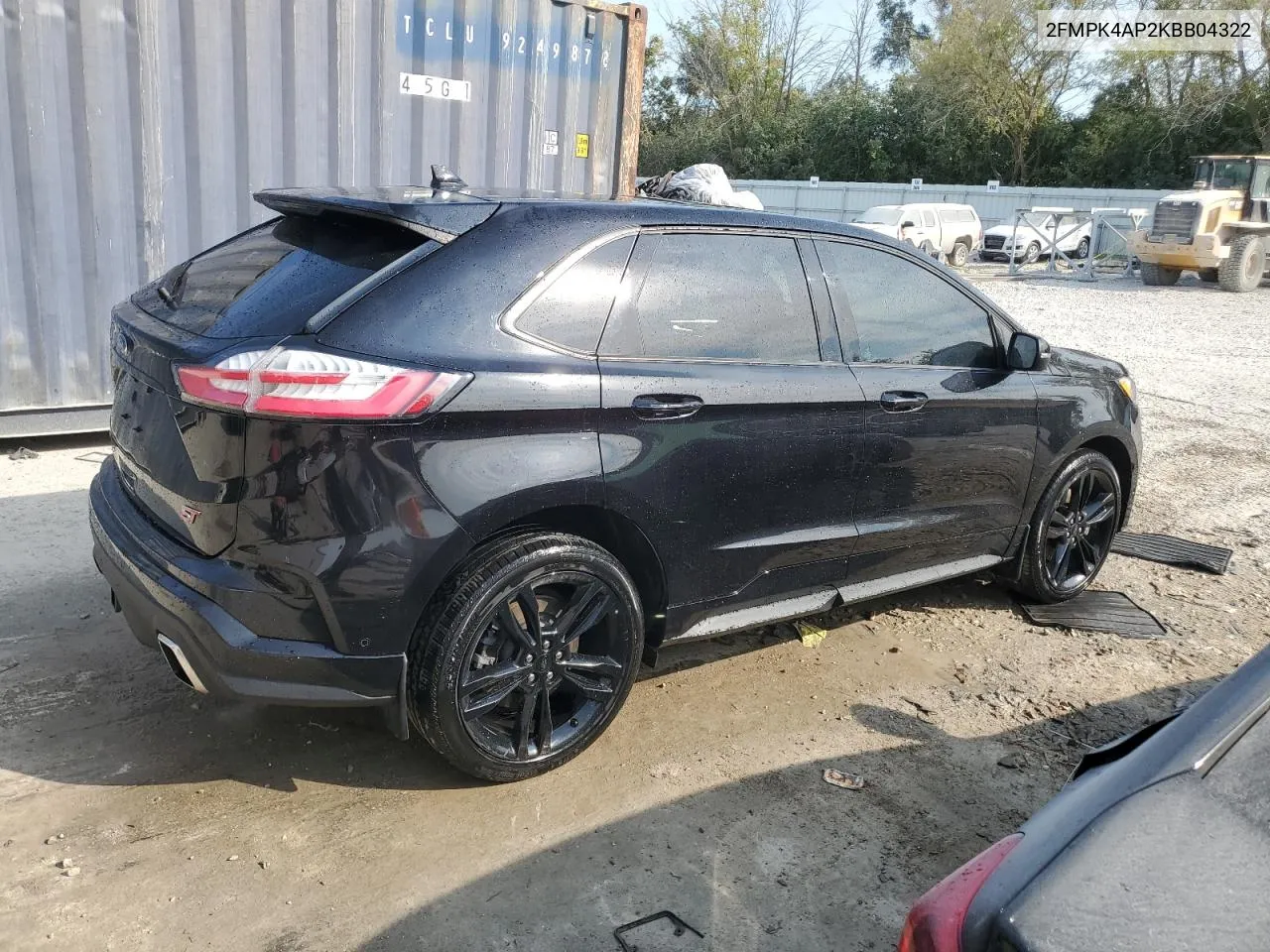 2019 Ford Edge St VIN: 2FMPK4AP2KBB04322 Lot: 70805274