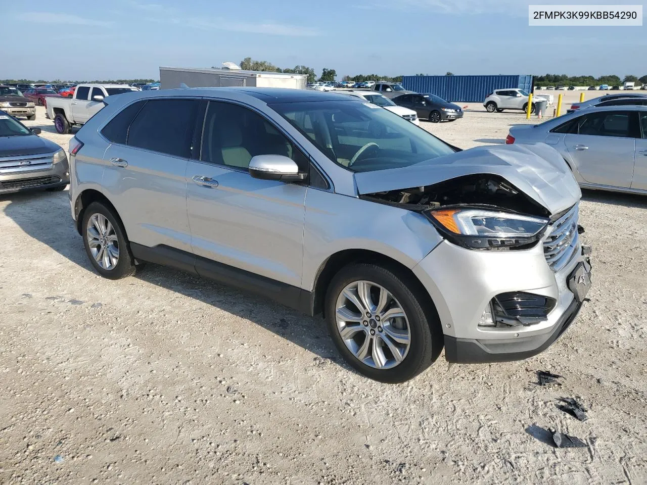 2FMPK3K99KBB54290 2019 Ford Edge Titanium