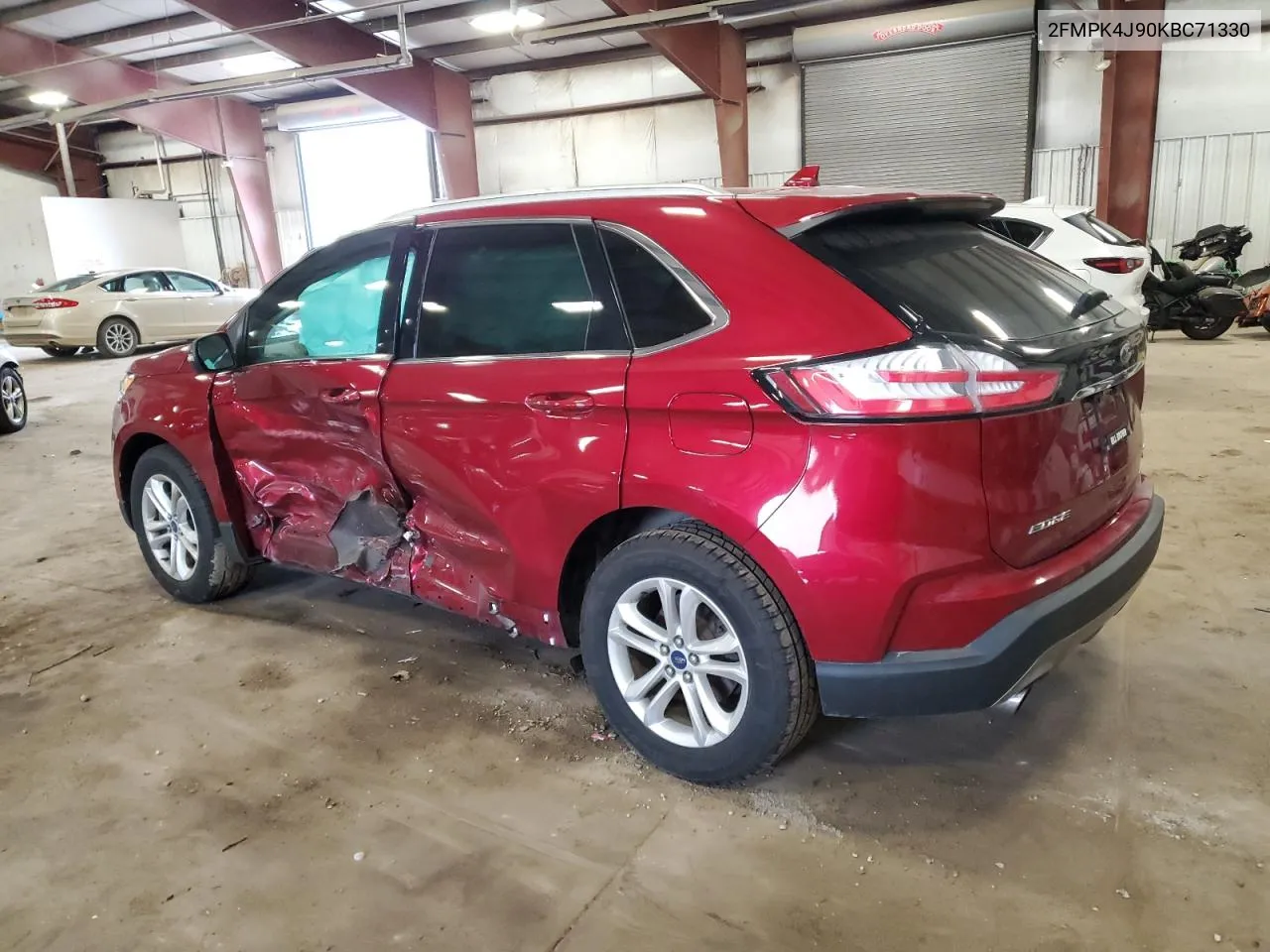 2019 Ford Edge Sel VIN: 2FMPK4J90KBC71330 Lot: 71946634