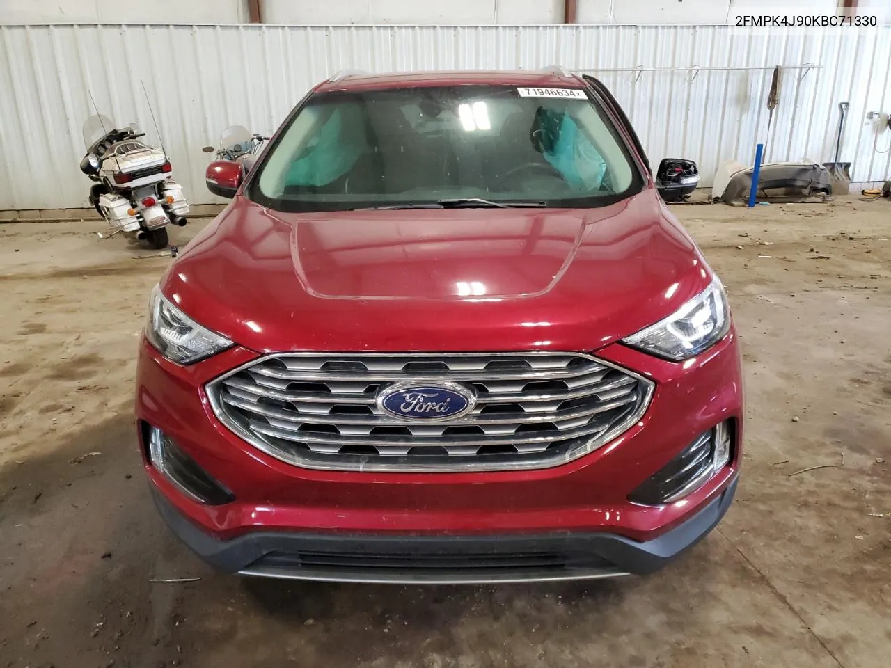 2019 Ford Edge Sel VIN: 2FMPK4J90KBC71330 Lot: 71946634