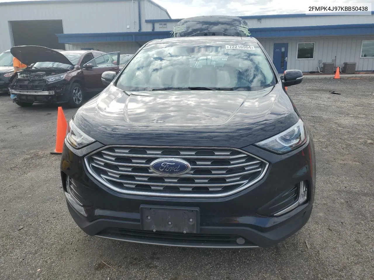 2019 Ford Edge Sel VIN: 2FMPK4J97KBB50438 Lot: 72216964