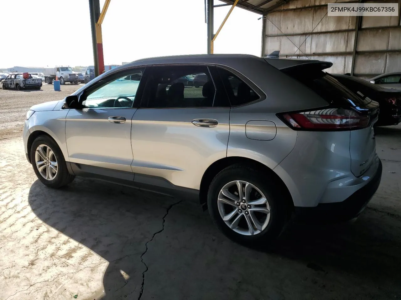 2019 Ford Edge Sel VIN: 2FMPK4J99KBC67356 Lot: 72622644