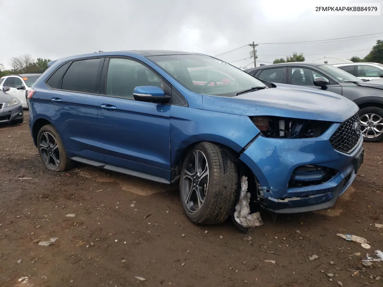 2019 Ford Edge St VIN: 2FMPK4AP4KBB84979 Lot: 72626454