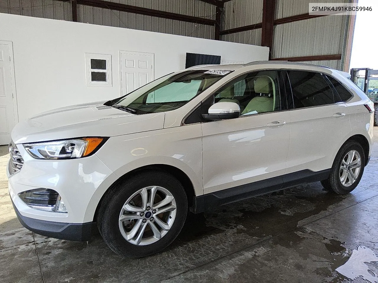 2019 Ford Edge Sel VIN: 2FMPK4J91KBC59946 Lot: 72630954