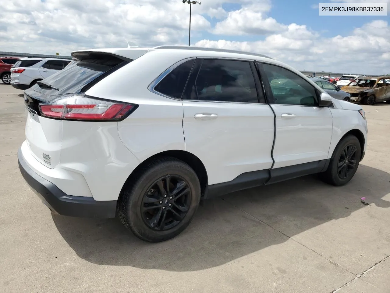 2019 Ford Edge Sel VIN: 2FMPK3J98KBB37336 Lot: 72634024