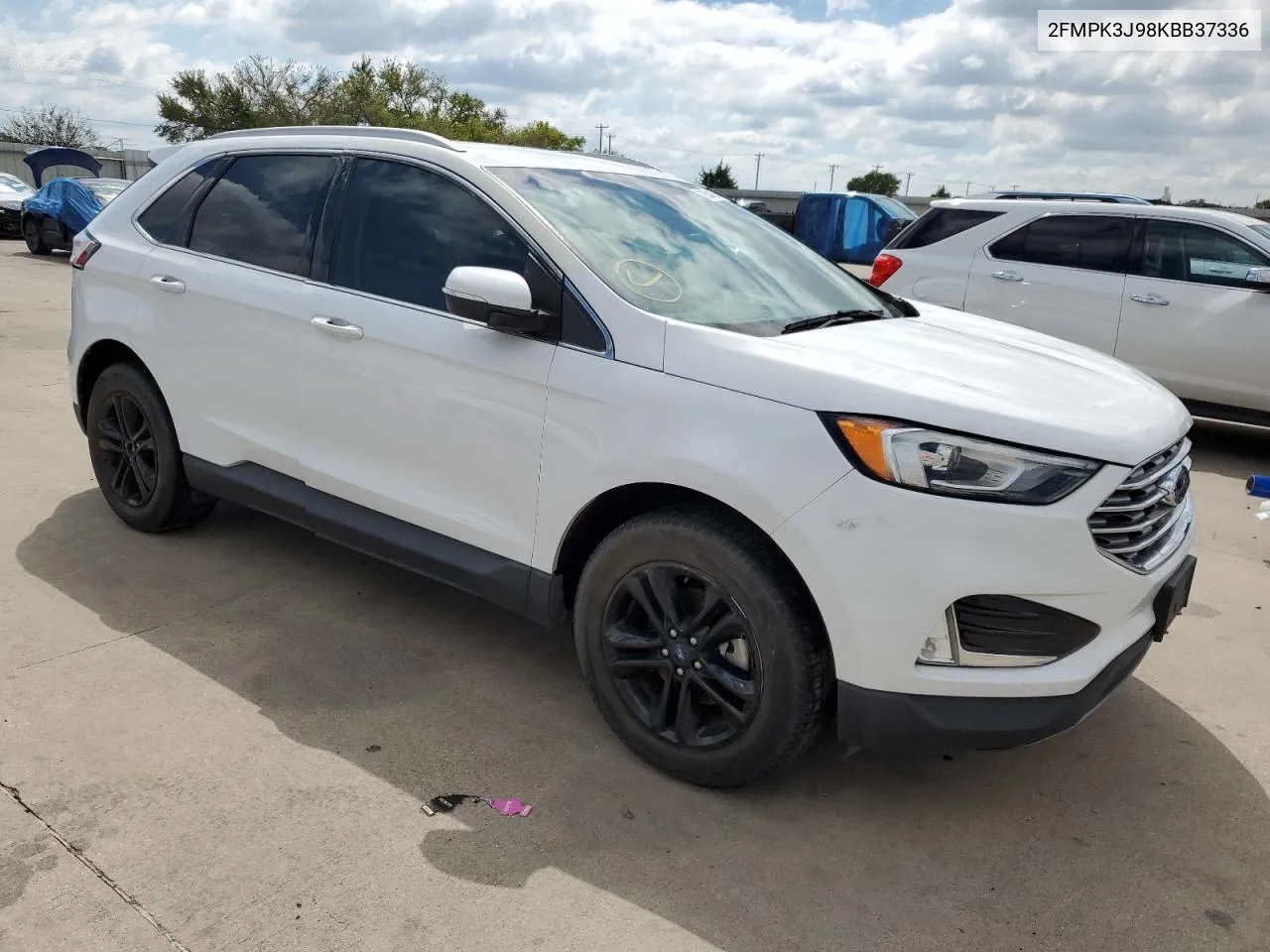 2019 Ford Edge Sel VIN: 2FMPK3J98KBB37336 Lot: 72634024