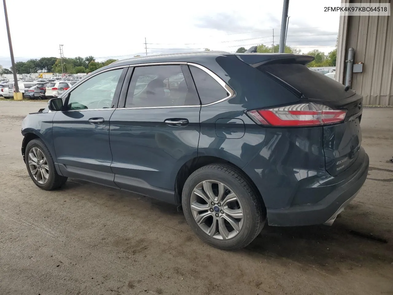 2019 Ford Edge Titanium VIN: 2FMPK4K97KBC64518 Lot: 72684924