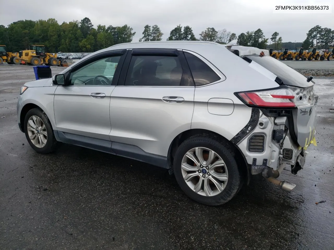 2019 Ford Edge Titanium VIN: 2FMPK3K91KBB56373 Lot: 72764664