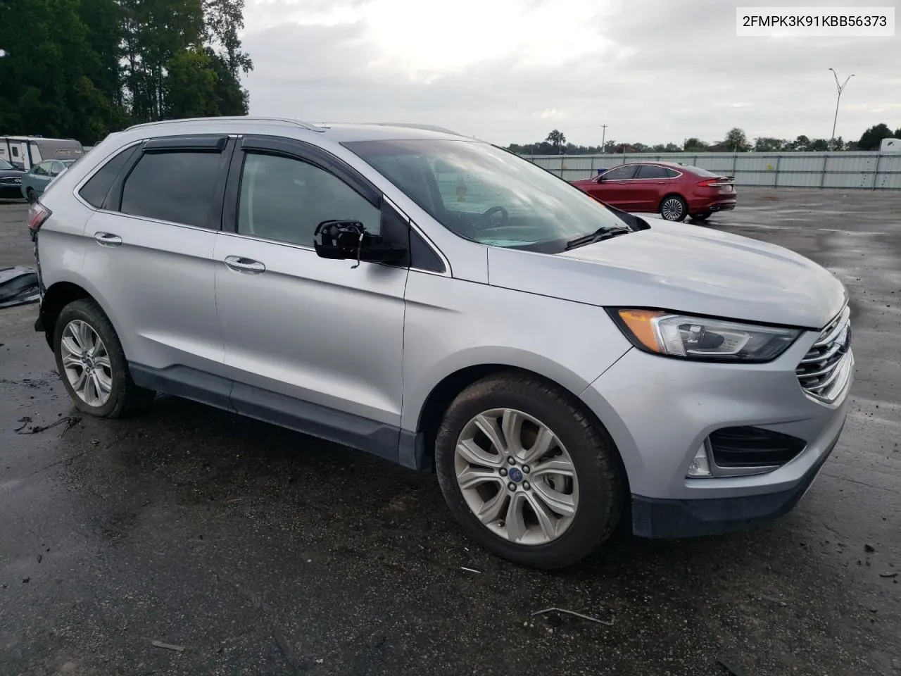 2019 Ford Edge Titanium VIN: 2FMPK3K91KBB56373 Lot: 72764664