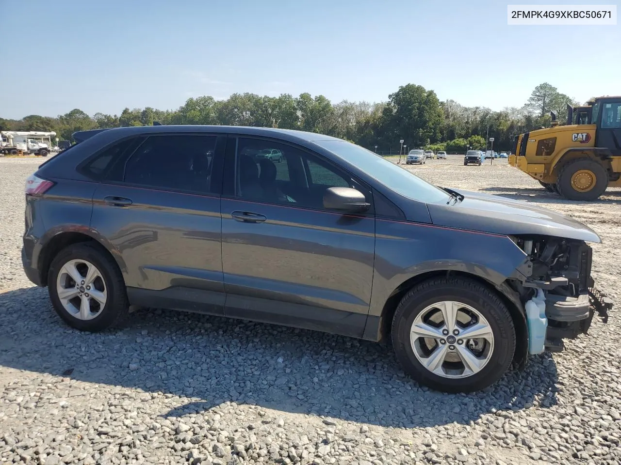 2019 Ford Edge Se VIN: 2FMPK4G9XKBC50671 Lot: 72910674