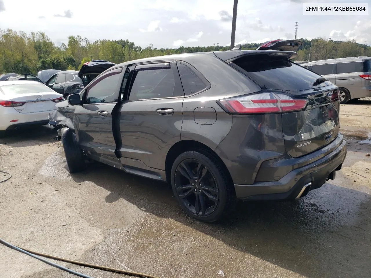 2019 Ford Edge St VIN: 2FMPK4AP2KBB68084 Lot: 73012624