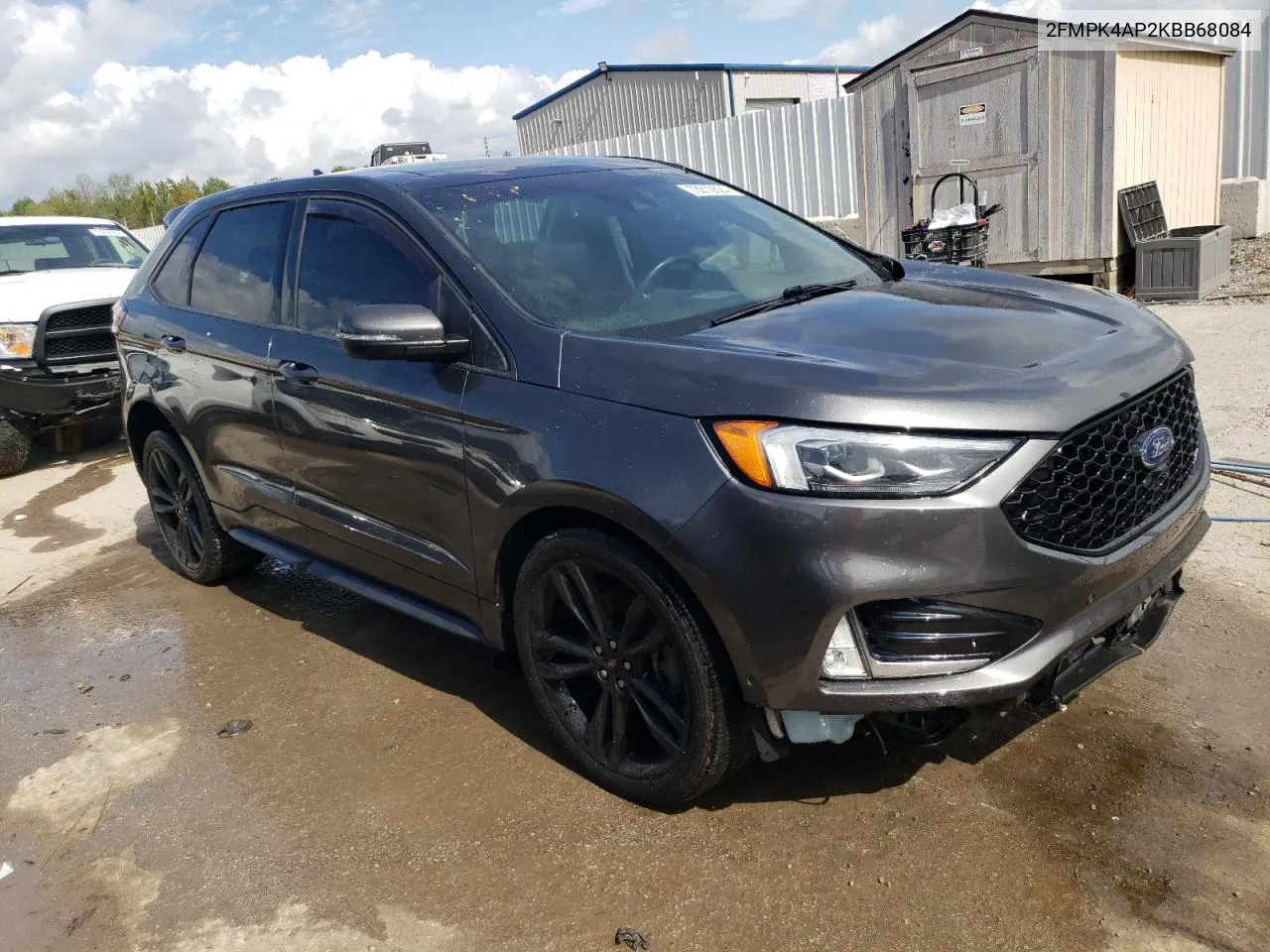 2019 Ford Edge St VIN: 2FMPK4AP2KBB68084 Lot: 73012624