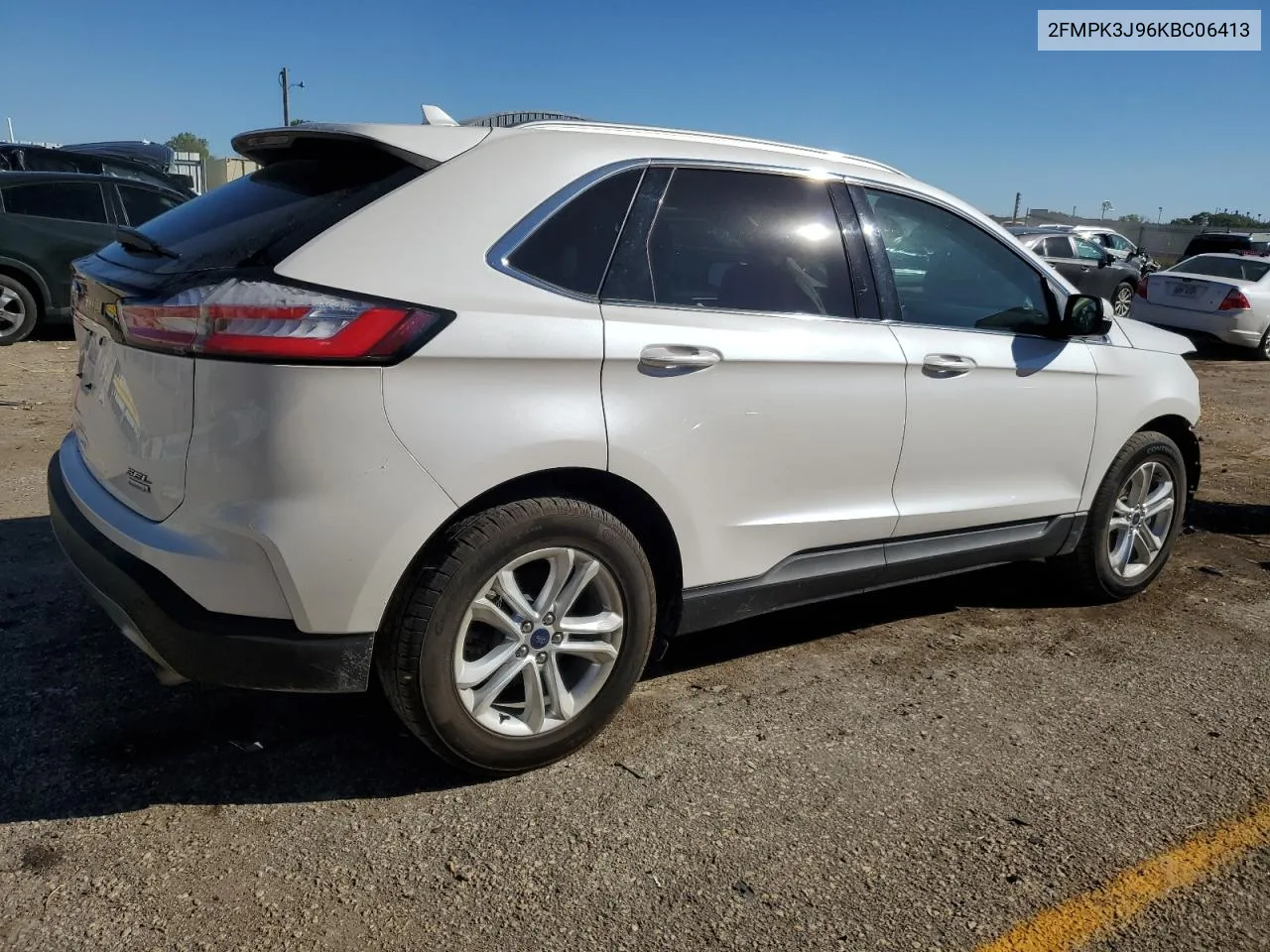 2019 Ford Edge Sel VIN: 2FMPK3J96KBC06413 Lot: 73103064